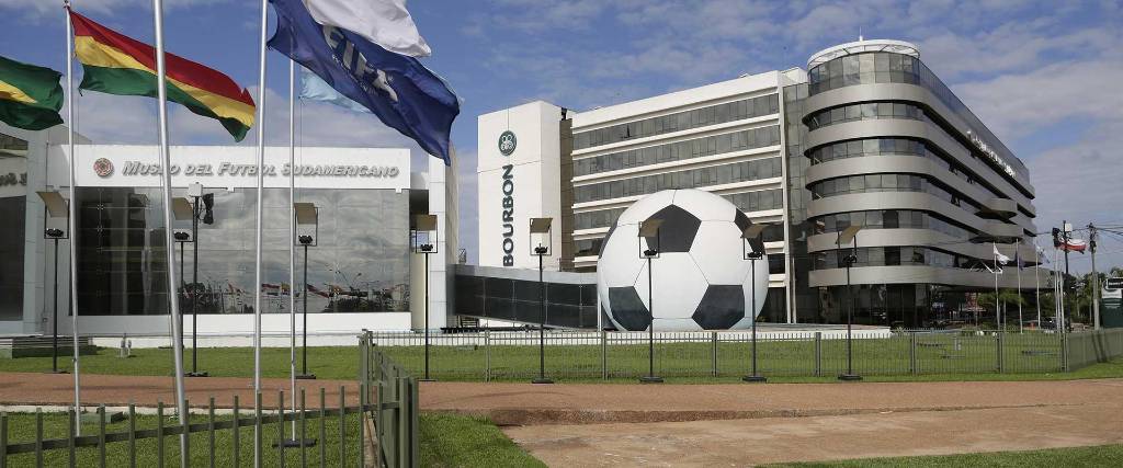 Sede de la Conmebol en Asunción del Paraguay