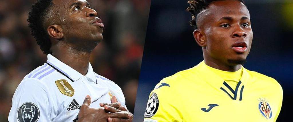 Vinicius Jr. y Samuel Chukwueze