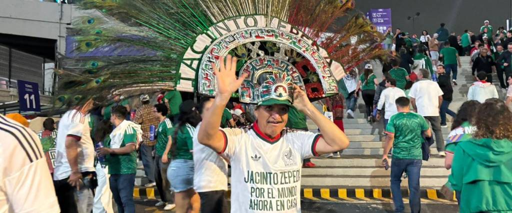 Aficionado mexicano caracterizado de Jacinto Zepeda.