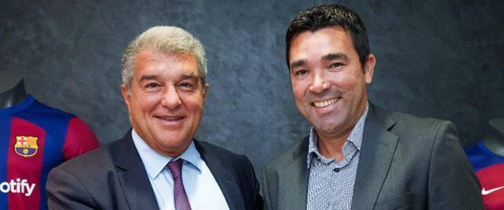 Deco, exjugador del club entre 2004 y 2008, fue presentado como nuevo director deportivo del club culé.