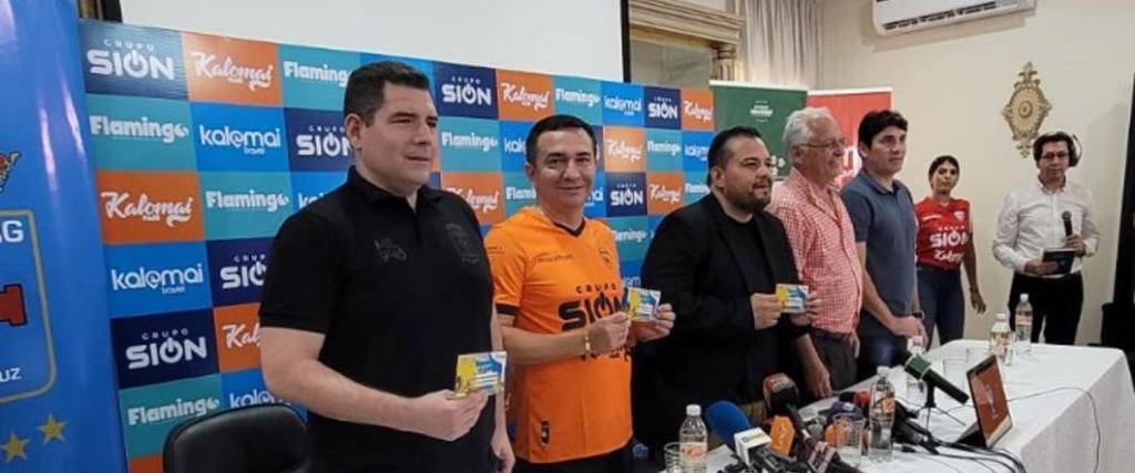 Los presidentes de los cuatro clubes hicieron la presentación oficial de la Copa Kalomai 2023.