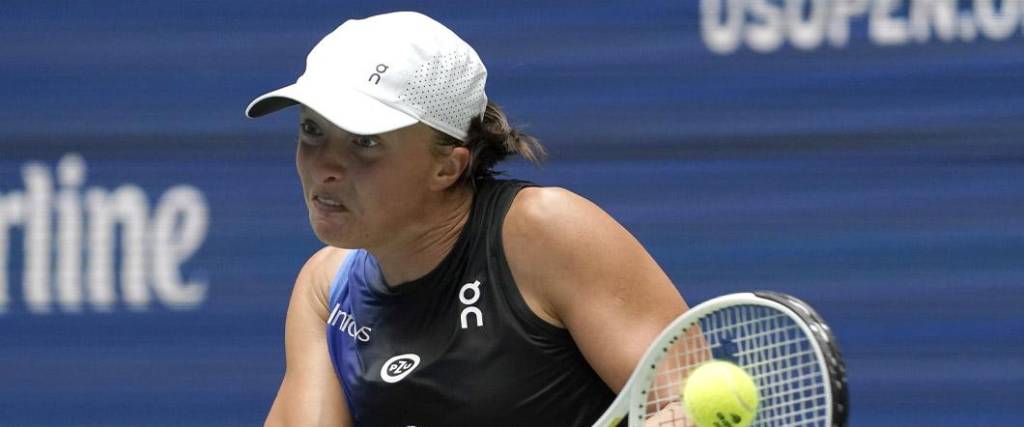 La polaca Swiatek es una de las tenistas favoritas para ganar el US Open.