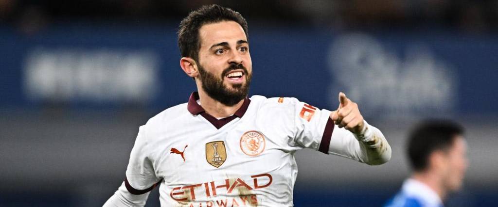 El portugués Bernardo Silva anotó el tercer y definitivo tanto del vigente campeón de la Premier League.