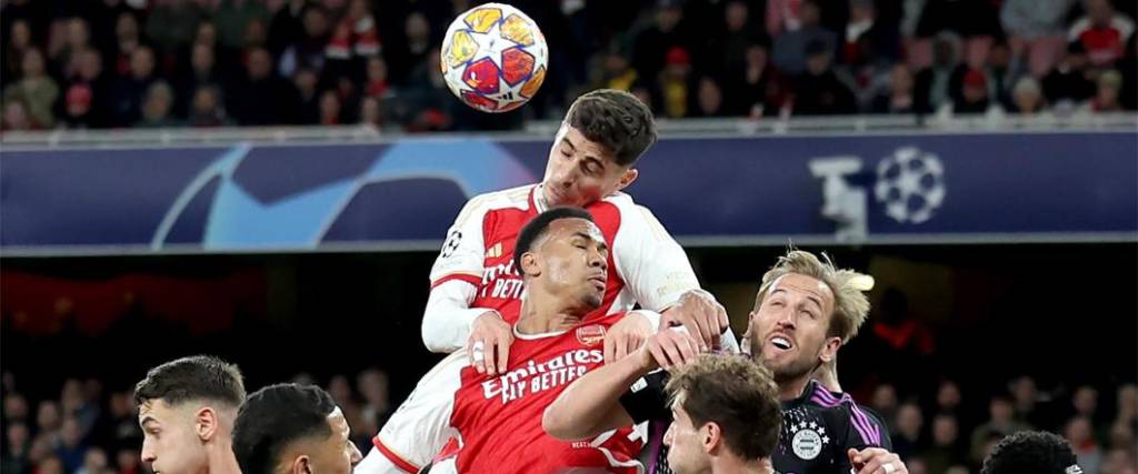 Los ‘Gunners’ comenzaron gnando el compromiso ante el Bayern y luego lucharon por rescatar un empate.