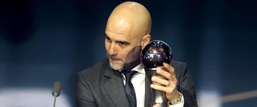 El entrenador español, campeón de la Champions con el Manchester City, fue el ganador del premio The Best