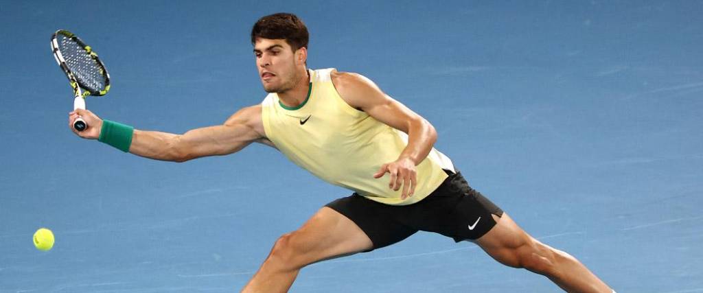 El joven tenista español se clasificó por primera vez a los cuartos de final del Abierto de Australia.