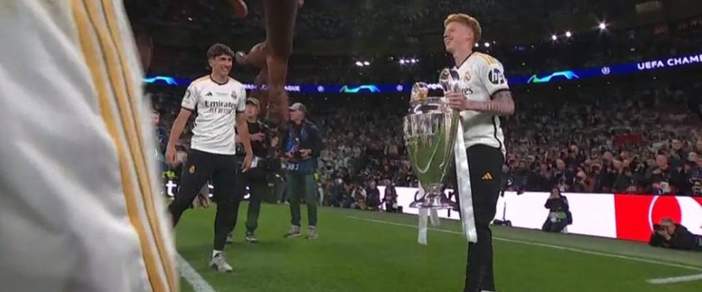 El joven puertorriqueño, de 20 años, fue el amuleto del Real Madrid durante la fase final de la Champions.