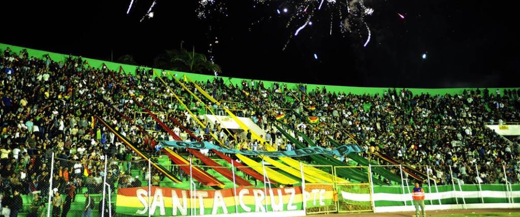 El estadio Tahuichi estuvo repleto para el amistoso de la Verde ante Chile, en el marco de la fecha FIFA.