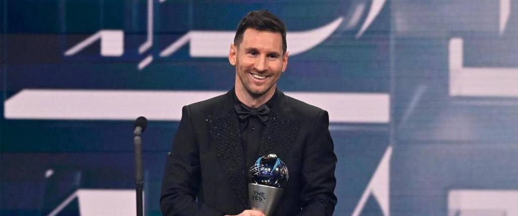 El argentino fue elegido como el mejor futbolista del mundo tras ser galardonado con el Premio The Best,