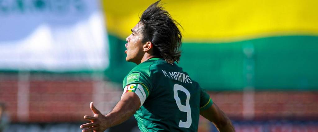 El delantero boliviano tendrá dos partidos más para aumentar su cuota goleadora en la Verde.