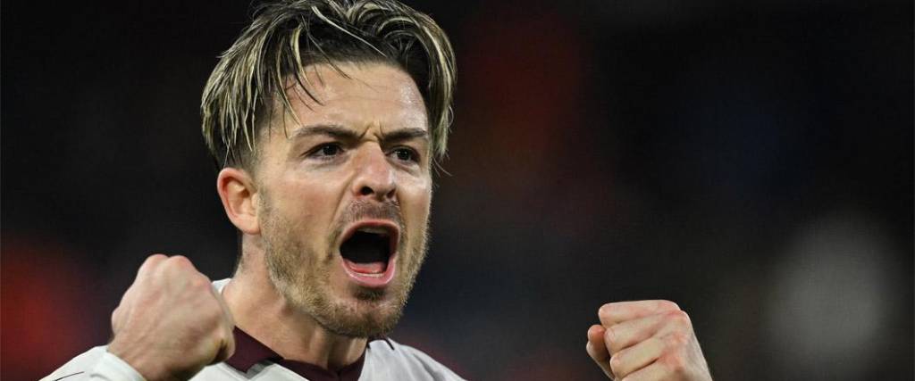 El extremo inglés Grealish anotó el tanto del triunfo para el Manchester City a los 65 minutos del partido