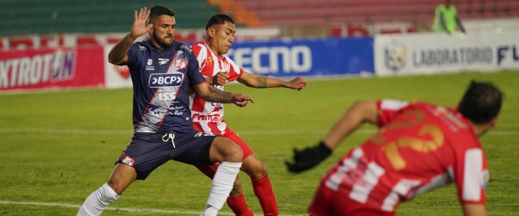 Ortiz fue titular en la defensa del cuadro potosino y cumplió a cabalidad en el duelo ante Independiente.