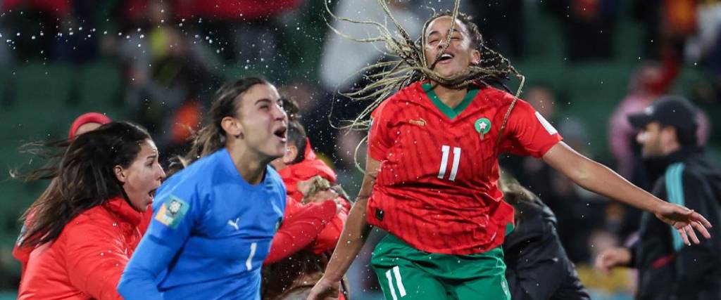 Las chicas de la selección de Marruecos lograron una histórica clasificación a octavos de final del Mundial.