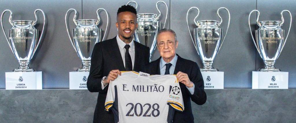 El defensor brasileño amplió su contrato con el Real Madrid hasta el 30 de junio de 2028.