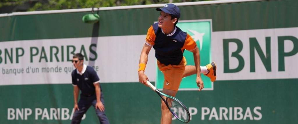 El boliviano Prado derrotó al croata Prizmic en X sets para llevarse la victoria y quedarse con el trofeo juvenil.