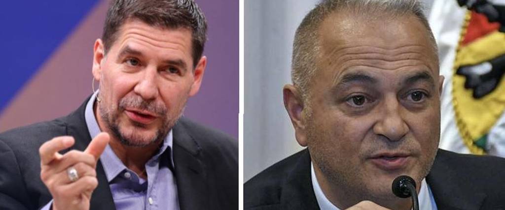 Claure (izquierda) y Costas (derecha)