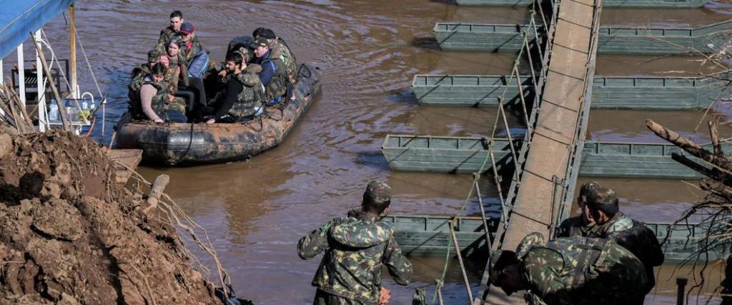 Las inundaciones en Porto Alegre provocaron la suspensión de los partidos del torneo Brasileirao.