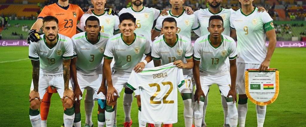 En su último amistoso, la selección boliviana alineó con cuatro jugadores que militan en el exterior del país.