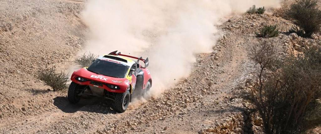 El piloto francés se quedó con el triunfo en la cuarta etapa del rally Dakar.
