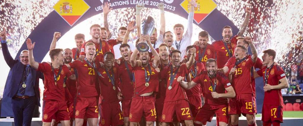 La selección española es la vigente campeona de la Liga de Naciones tras vencer a Croacia en la final.