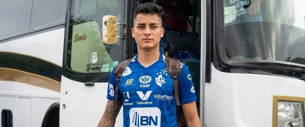 Carlos Barahona, jugador de la selección de Costa Rica. 