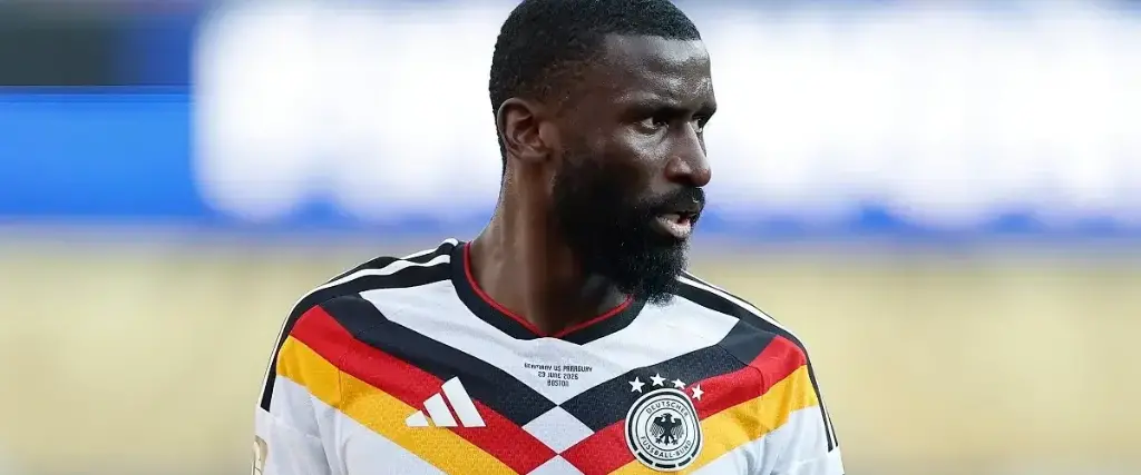 El defensor de Alemania, Antonio Rüdiger, de 33 años. 