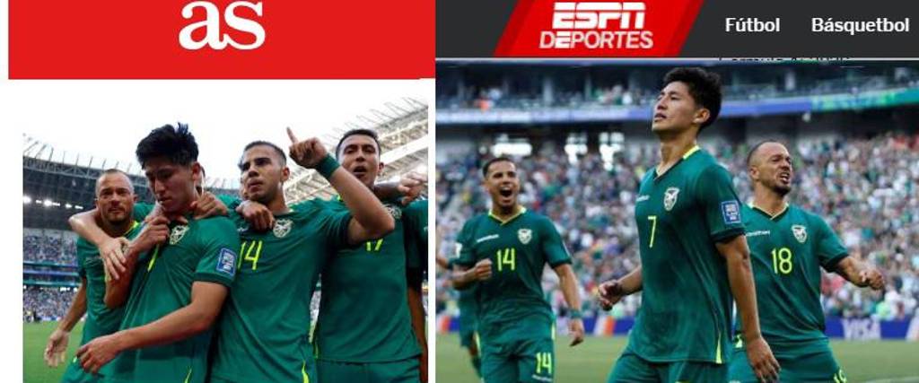 Estos son algunos titulares de medios deportivos internacionales