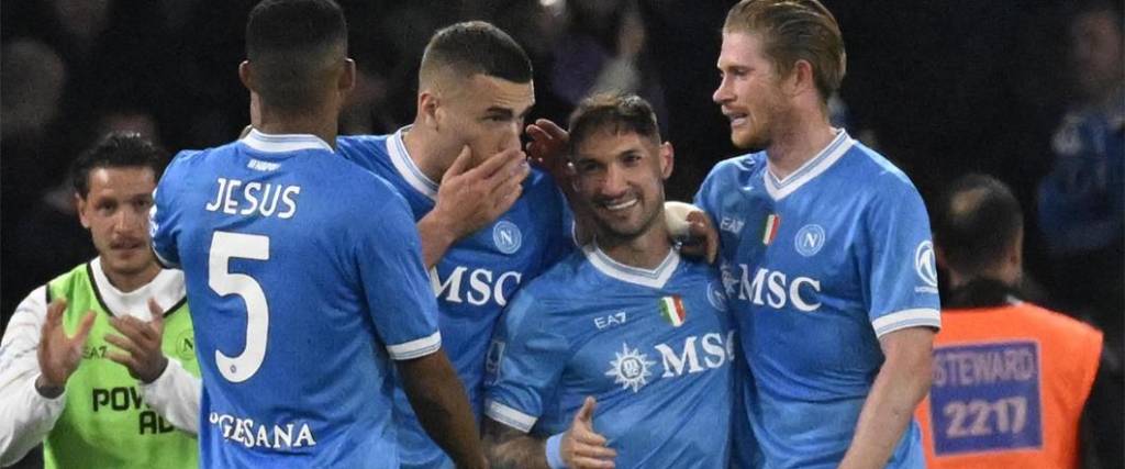 El conjunto del sur de Italia logró una victoria por 1-0 ante el Milan con un gol de Matteo Politano.