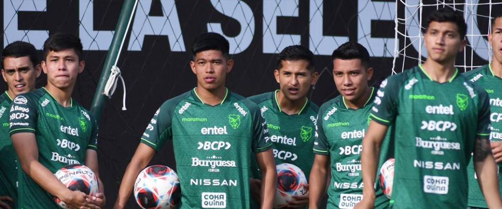 Selección boliviana sub23. 