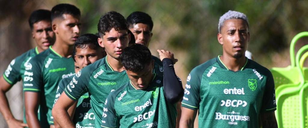 Selección boliviana sub23. 