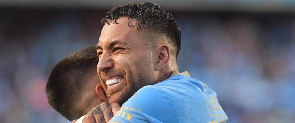 El argentino Damián Batallini marcó el empate parcial de la academia en el clásico ante el Tigre.