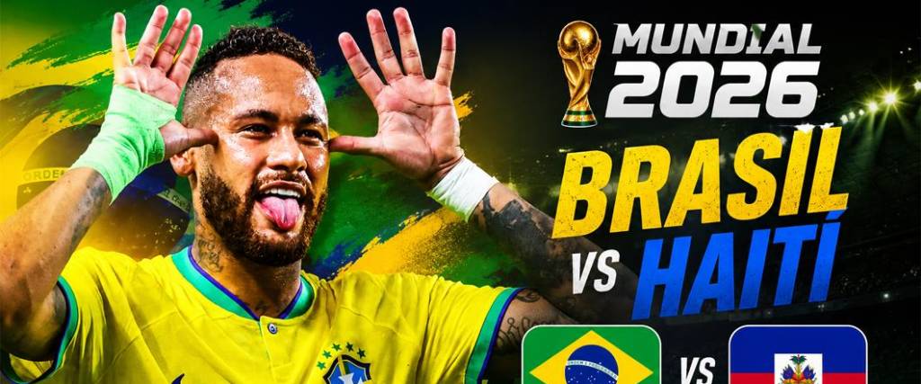 Neymar hará su debut en la Copa del Mundo este miércoles en el duelo ante Haití.