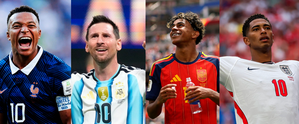 Raking FIFA, Francia, Argentina, España e Inglaterra los principales candidatos a la Copa Mundial