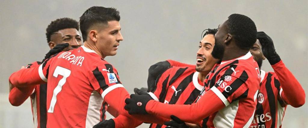 El conjunto ‘rossonero’ logró un triunfo por goleada gracias a un tanto del delantero español Álvaro Morata.