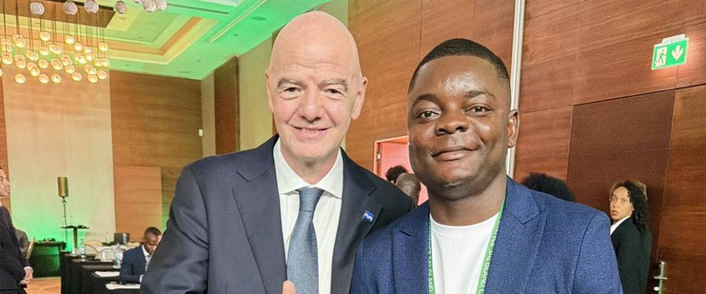 El presidente de la FIFA, Gianni Infantino, tendrá el apoyo de la Confederación de África en las elecciones.