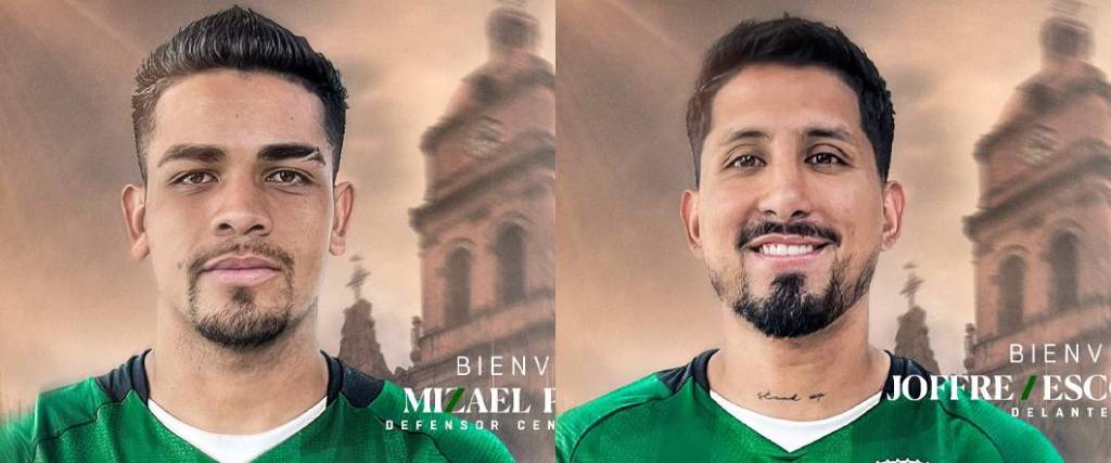 Pinto y Escobar fueron anunciados como nuevos refuerzos de Oriente Petrolero para la temporada 2026.