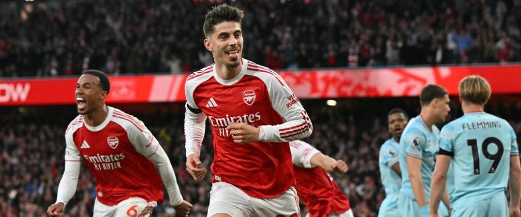 Con un tanto de Kai Havertz, el Arsenal tiene el camino allanado a un nuevo título de la Premier League.
