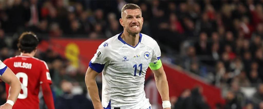 El capitán bosnio, que supo jugar en el City e Inter de Milán, comanda la lista de su selección para el Mundial