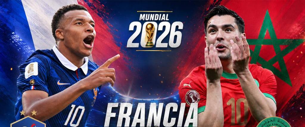 El duelo entre Francia y Marruecos tendrá como protagonistas a Kylian Mbappé y Brahim Díaz.