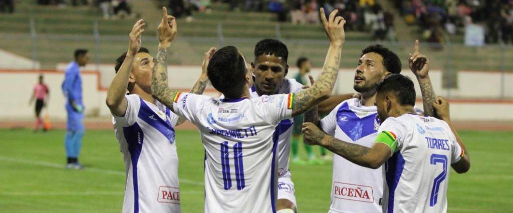 El conjunto orureño obtuvo una victoria por goleada en condición de local por 5-0 ante Real Tomayapo.