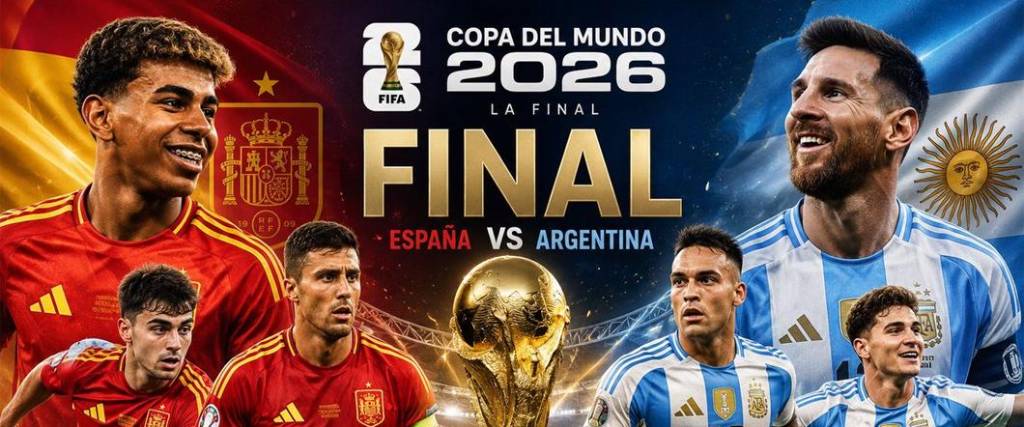 La Roja se medirá al vigente campeón Argentina en busca del título del Mundial 2026.