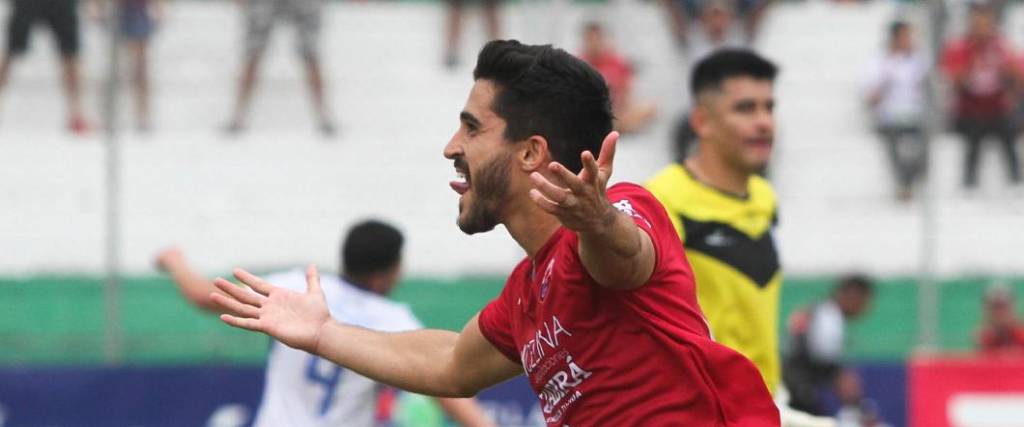 El brasileño Pedro Cabral anotó su primer tanto con la camiseta del cuadro rojo ante GV San José.