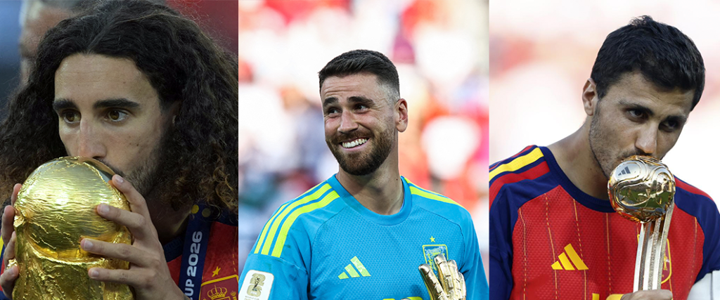 Cucurella, Unai Simón, Rodri y Merino fueron fundamentales en la campaña de España en el Mundial