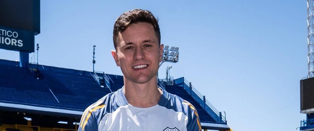 Ander Herrera en la Bombonera. 