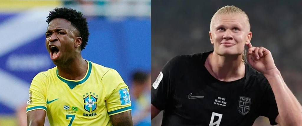 Vinicius Júnior y Erling Haaland podrían protagonizar un duelo con expectativa en octavos de final