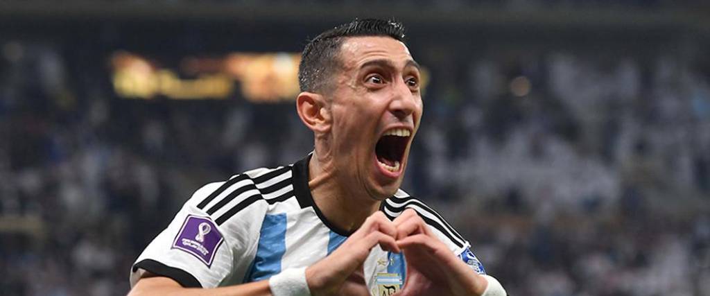 Di María, campeón del Mundo con Argentina en Qatar 2022