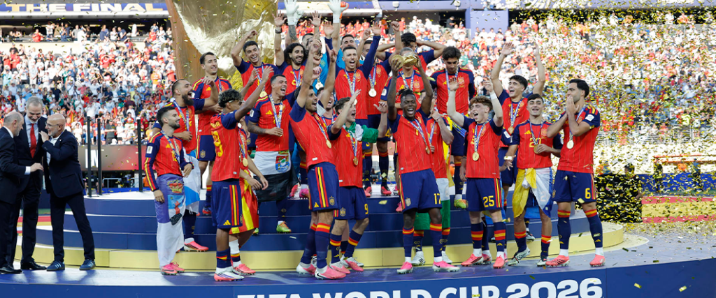 La Roja volvió a la cima después de conquistar el Mundial con su triunfo sobre Argentina en la final.