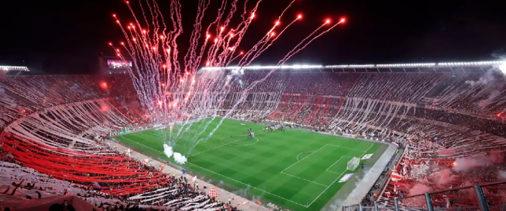 Estadio Mas Monumental, de River Plate. 