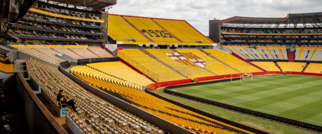 Estadio Monumental, en Guayaquil.