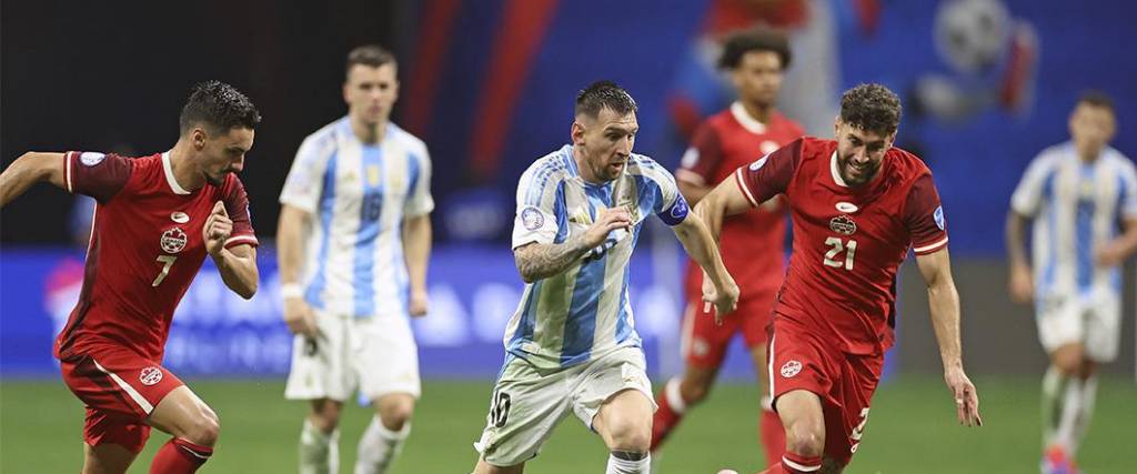 Argentina y Candá ya se midieron en primera fase con victoria para la albiceleste de 2-0.